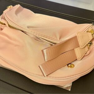 Caitina Chic Dusty Pink Bumbag Crossbody Bag